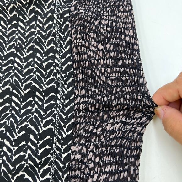 Anthropologie Beguile by Byron Lars Allusione Dress Black Lace Insert Sheath 6p - Picture 10 of 15